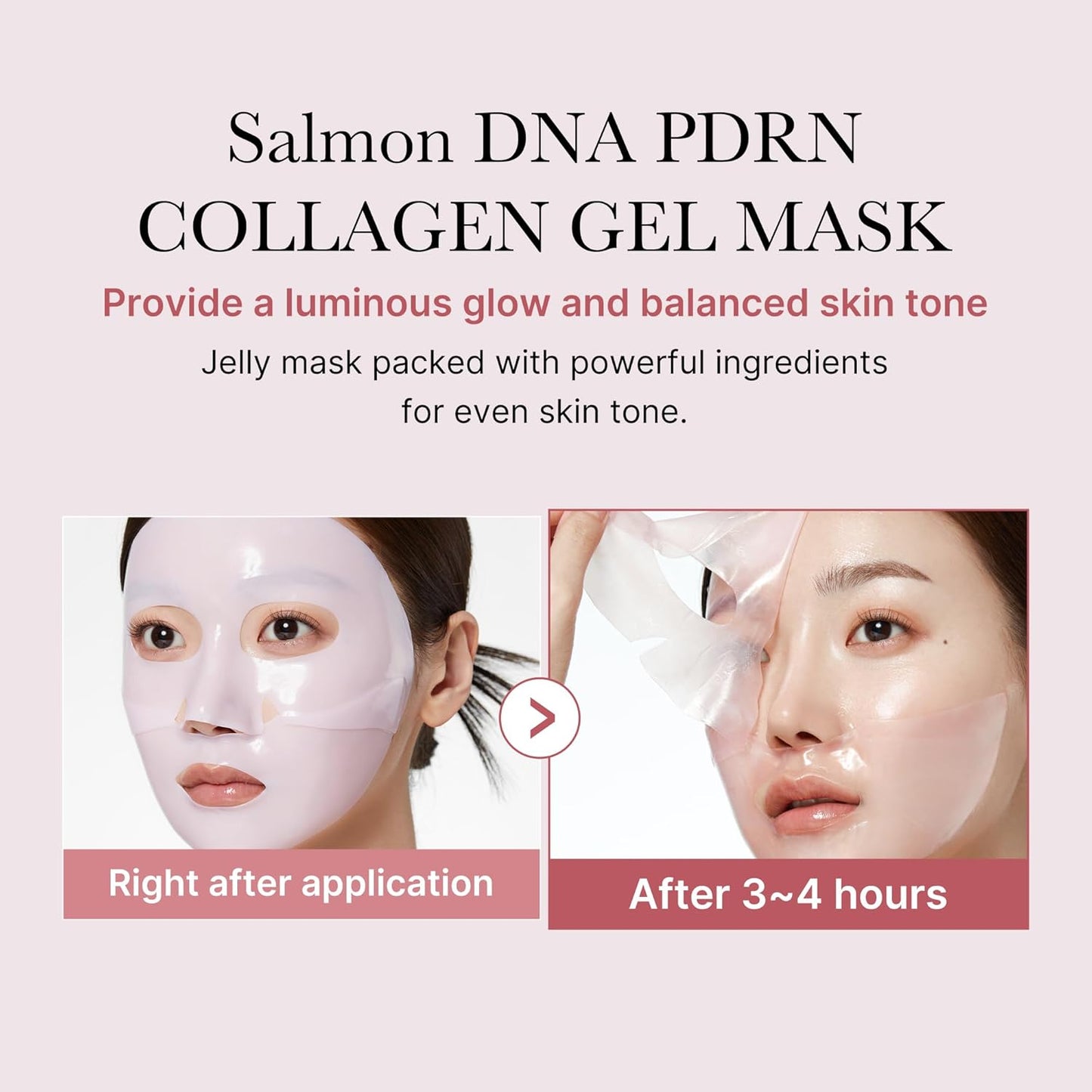 Pink Collagen Jelly Gel Mask